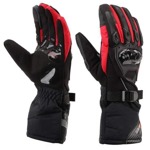 Winter Warme Motorrad Handschuhe Touchscreen Wasserdicht Winddicht Schutz Winter Handschuhe Männer Guantes Moto Luvas