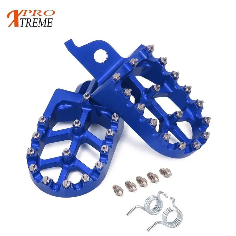 Motorrad Aluminium Fußrasten Fußrasten Pedale für Honda CR125 250R CRF250R CRF250X CRF450R CRF450RX CRF450X CRF250L M