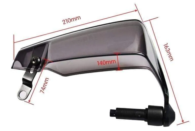 Motorrad Handschutz Handschutzschild Winddicht Motorrad Motocross Universal Protector Modifikation Schutzausrüstung