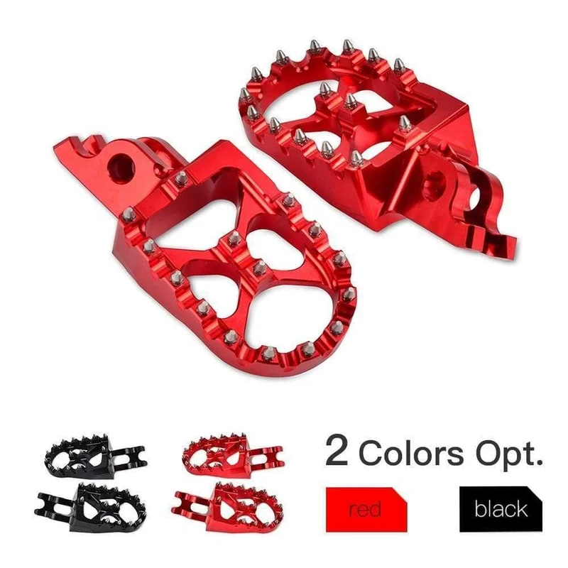 Fußrasten Pedale Ruht Fußrasten Für Honda CRF250R CRF250X CRF450R CRF450X CR 125R 250R CRF 150R 450RX 250L/M 250 Rally 2002-2019