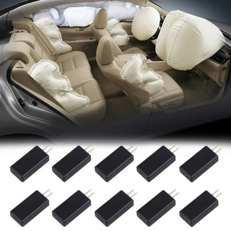 10 PCS Airbag SRS-System Auto-Airbag-Inspektionswerkzeug anstelle von Airbag-Reparatur-Sicherheitsgurt-Seitenluftvorhang-Innenwiderstand