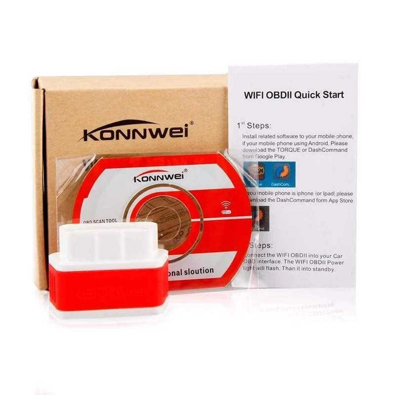ELM327 OBD2 Scanner Selbstscanner ICar2 KONNWEI Bluetooth ELM 327 V 1.5 Autodiagnosewerkzeug EML327 OBD 2 Scanner Pic18f25k80 Chip