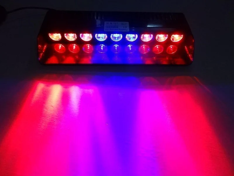 9LED 12LED Rot Blau Gelb Auto Polizei Strobe Flash Light Windschutzscheibe Sucker Dash Notfall Warnung Nebelscheinwerfer