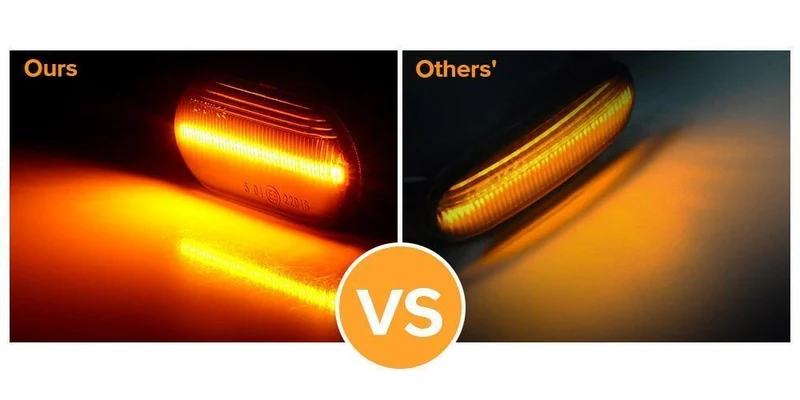 LED Dynamic Side Marker Blinker für Dacia Duster Dokker Lodgy Renault Megane 1 Clio1 2 KANGOO ESPACE Smart Fortwo 453