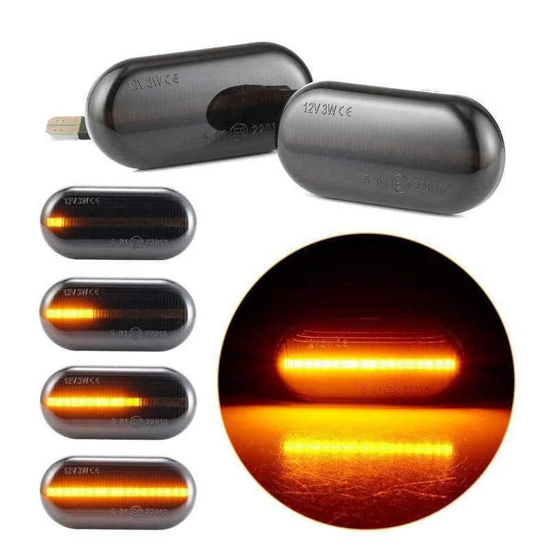 LED Dynamic Side Marker Blinker für Dacia Duster Dokker Lodgy Renault Megane 1 Clio1 2 KANGOO ESPACE Smart Fortwo 453