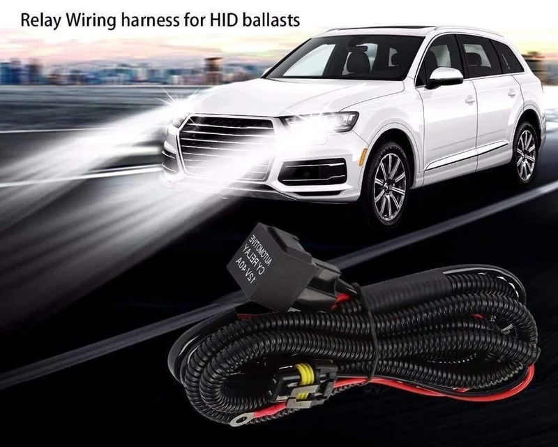 Car Kit Xenon HID-Kabelbäume H1 H3 9005 9006 HB3 HB4 880 H11 H7 HID-Kabelbaum-Kabelsatz Motorrad 12V 35W / 55W