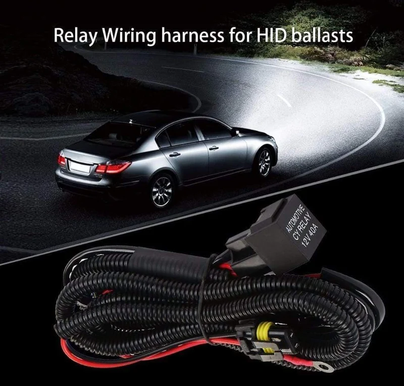 Car Kit Xenon HID-Kabelbäume H1 H3 9005 9006 HB3 HB4 880 H11 H7 HID-Kabelbaum-Kabelsatz Motorrad 12V 35W / 55W