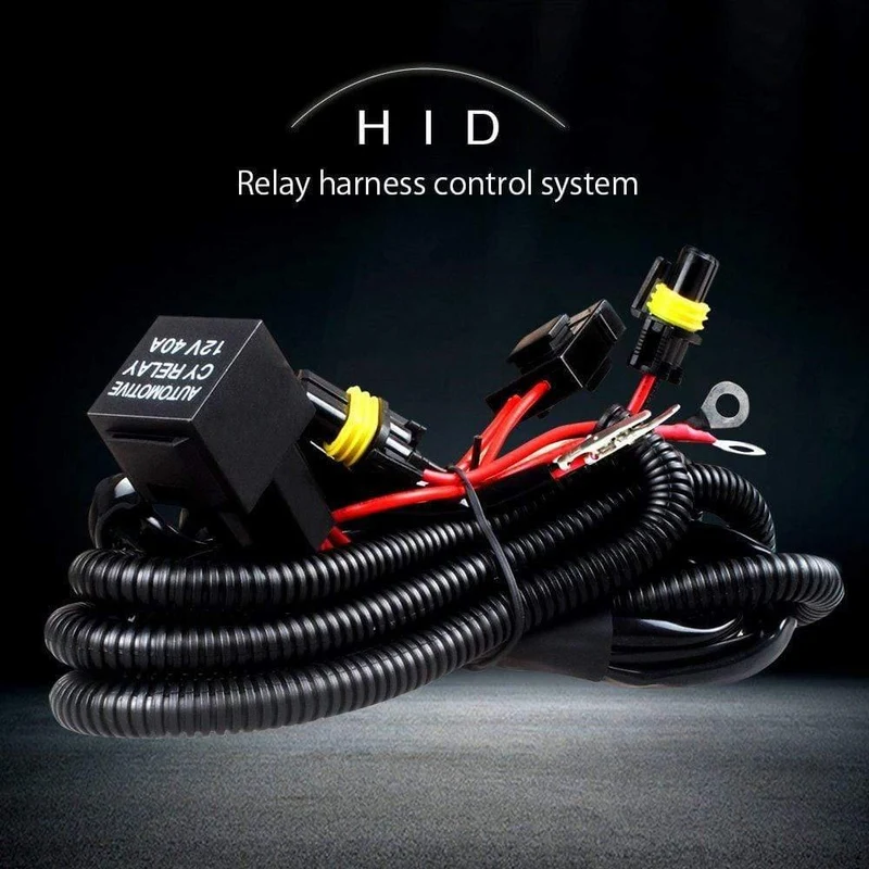 Car Kit Xenon HID-Kabelbäume H1 H3 9005 9006 HB3 HB4 880 H11 H7 HID-Kabelbaum-Kabelsatz Motorrad 12V 35W / 55W