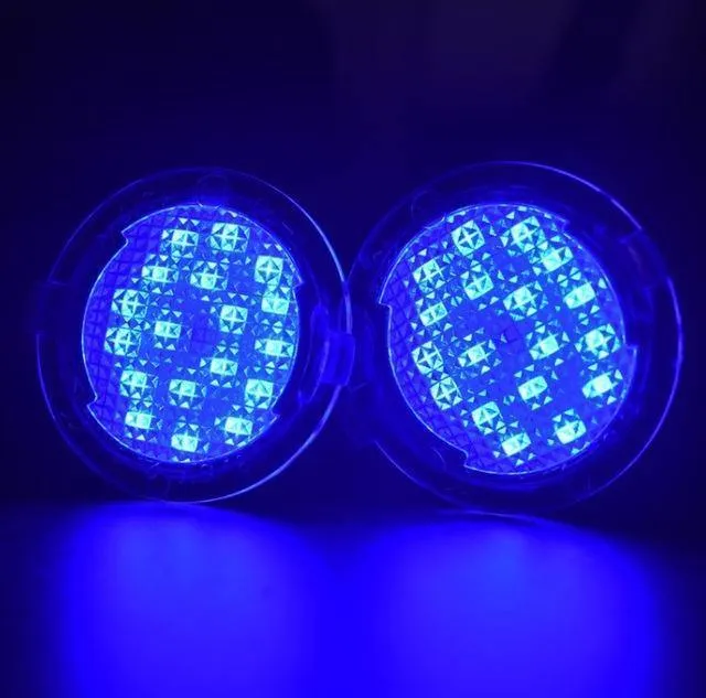 2PCS Auto LED Pfütze Licht für Ford Edge Mondeo MK5 Fusionsflex Explorer Taurus Mustang F150 Auto unter Spiegellampen