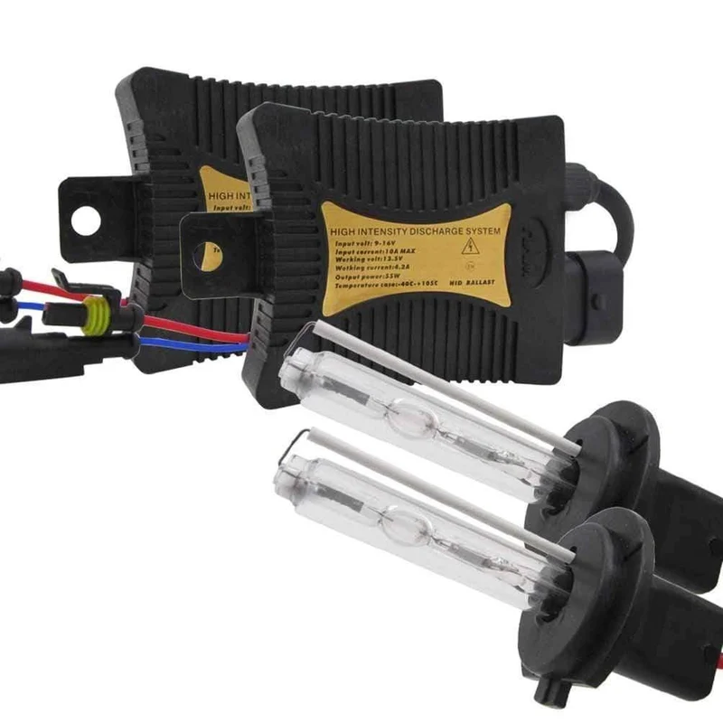 2 Stück Auto H7 00000 HID Scheinwerfer Glühbirne Vorschaltgerät 6000 K/8000 K/10000 K/12000 K Umbausatz 55 W Auto 00000 Scheinwerfer 9–16 V
