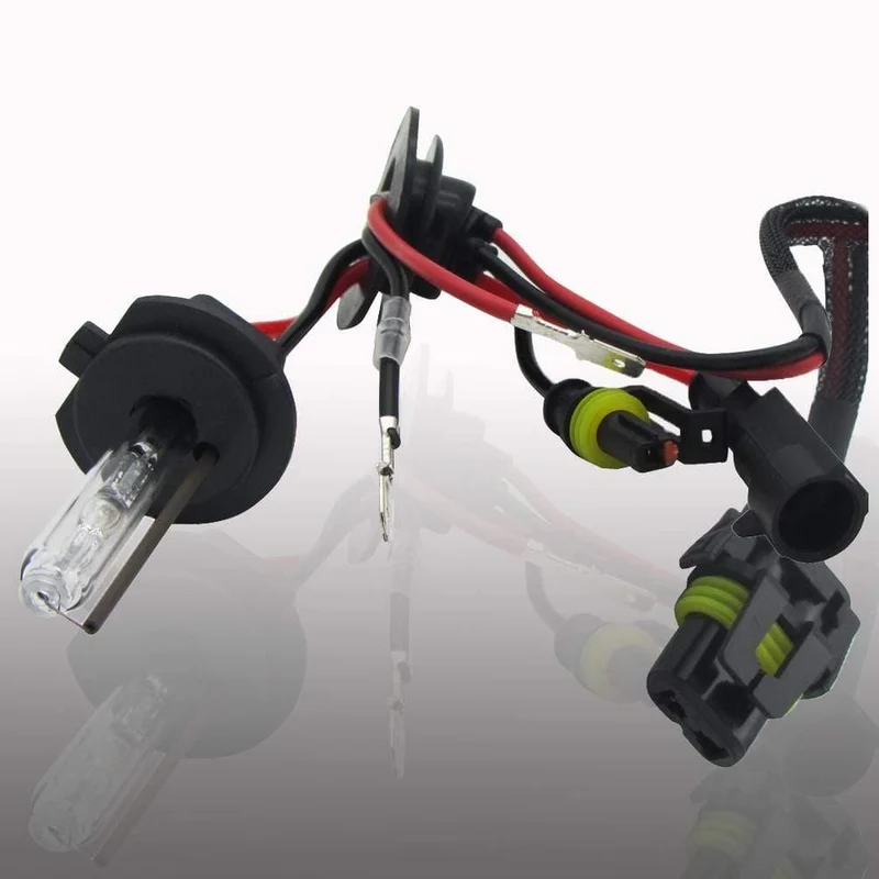 2 Stück Auto H7 00000 HID Scheinwerfer Glühbirne Vorschaltgerät 6000 K/8000 K/10000 K/12000 K Umbausatz 55 W Auto 00000 Scheinwerfer 9–16 V