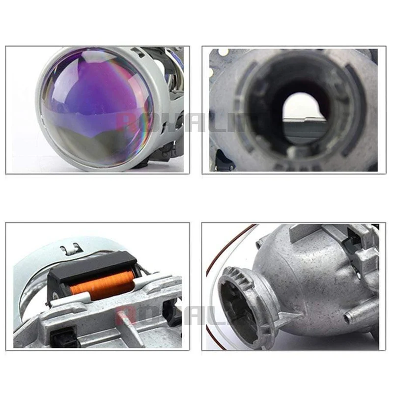 Auto-Styling Blue Hella 3R G5 Bi-Xenon-Scheinwerfer D2S-Projektor 3" Universal Auto D1S D2H Xenon-Lampe Metalllinse Nachrüstung
