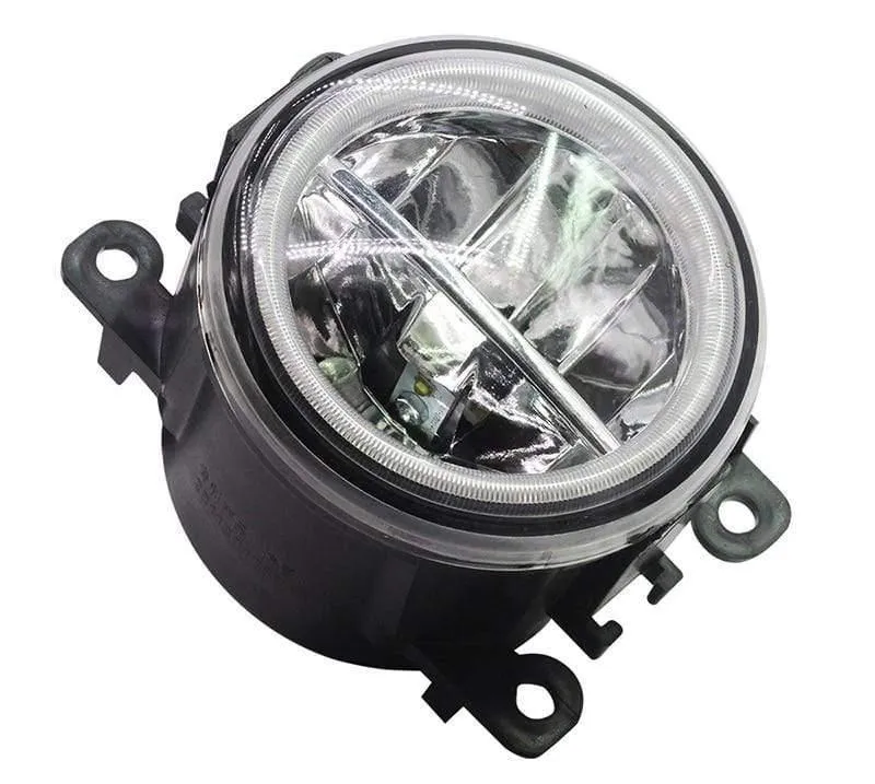 Auto LED Nebelscheinwerfer + Angel Eye DRL Tagfahrlicht 4000LM 12V Für Subaru Forester 2013 2014 2015 2016 2017 2018