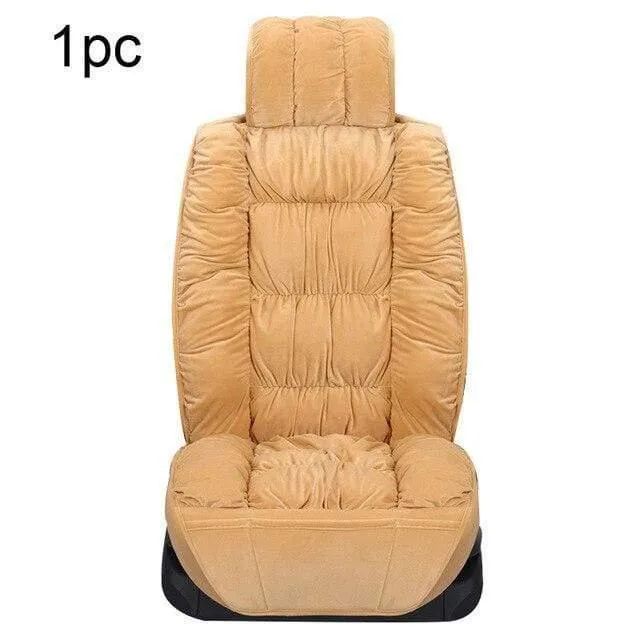 Autositzbezug Plüsch Autositzbezüge Innenraum Sitzkissen Warm Universal Für Winter Protector Teppichmatten Zubehör