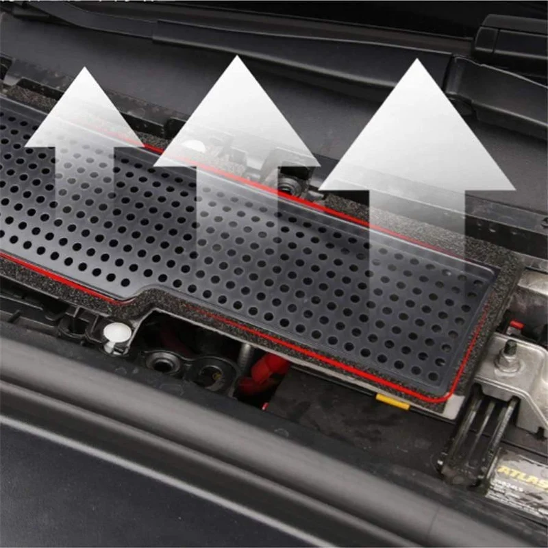 Auto Luftschutz dekorative Abdeckung Flow Vent Anti-Blocking für Tesla Modell 3 2017 ~ 2019