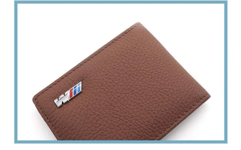 Echtes Leder Führerschein Tasche Für Audi Audi Kia Klassische Geldbörse Notecase Auto M Logo Führerschein Paket Für BMW