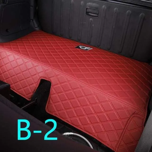 Anti-Schmutz-Pad für den hinteren Heckkasten des Autos für Smart 451 fortwo. Modifikationszubehör, Kofferraumschutzmatte, Logo-Dekoration, Auto-Styling