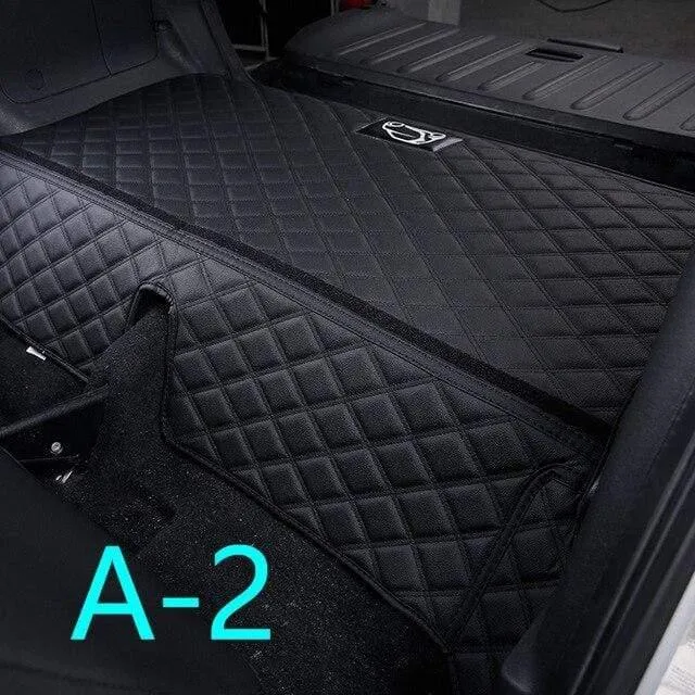 Anti-Schmutz-Pad für den hinteren Heckkasten des Autos für Smart 451 fortwo. Modifikationszubehör, Kofferraumschutzmatte, Logo-Dekoration, Auto-Styling