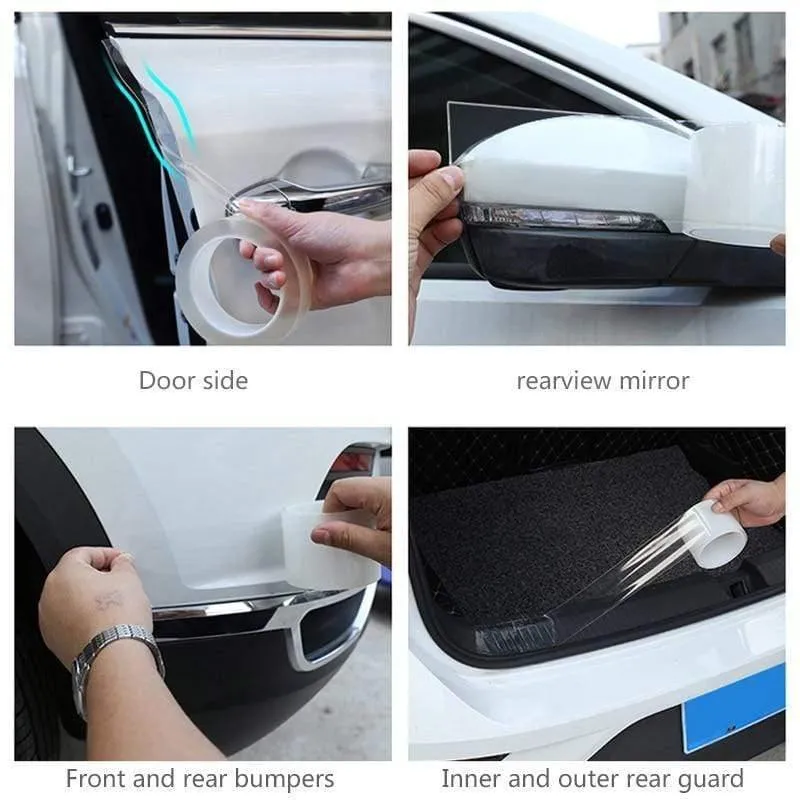 Auto Aufkleber Innenschutzfolie Auto Türkantenschutzkleber Kofferraum Einstiegsleiste Ganzkörper Aufkleber Vinyl Zubehör