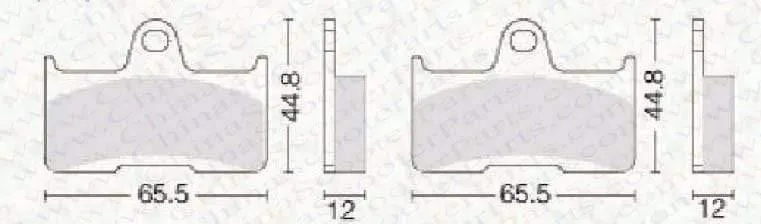 3 Pairs Semi metallic Vorne Hinten Bremsbelag Für CFmoto CF500 500 500CC CF600 600 600CC X5 X6 X8 U5 ATV UTV Shineary