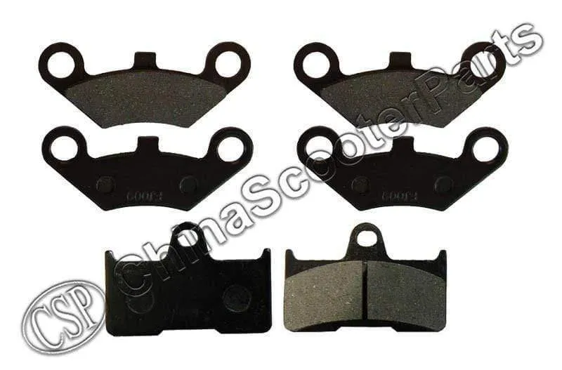 3 Pairs Semi metallic Vorne Hinten Bremsbelag Für CFmoto CF500 500 500CC CF600 600 600CC X5 X6 X8 U5 ATV UTV Shineary