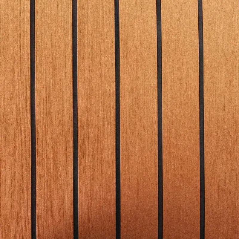 120cmx240cmx5mm Selbstklebender EVA-Schaum-Imitat-Teakholz-Blatt-Boots-Yacht-synthetischer Teakholz-Decking Brown und schwarzer Großhandel