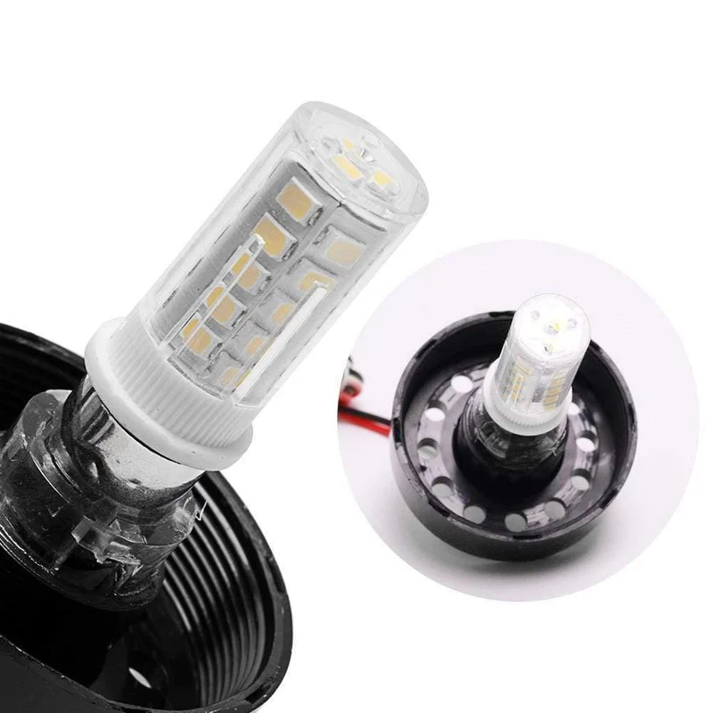 360-Grad-Navigations-Ankerlicht für Boote, superhell, 12 V, Rundumlicht für Boote, weiße Lampe, 6300 K, LED-Navigationslicht