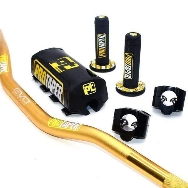 Lenker Für PRO Taper Pack Lenker 1-1 / 8 "Lenker Pads Griffe Pit Pro Racing Dirt Pit Bike Motorrad CNC 28.5mm Adapter