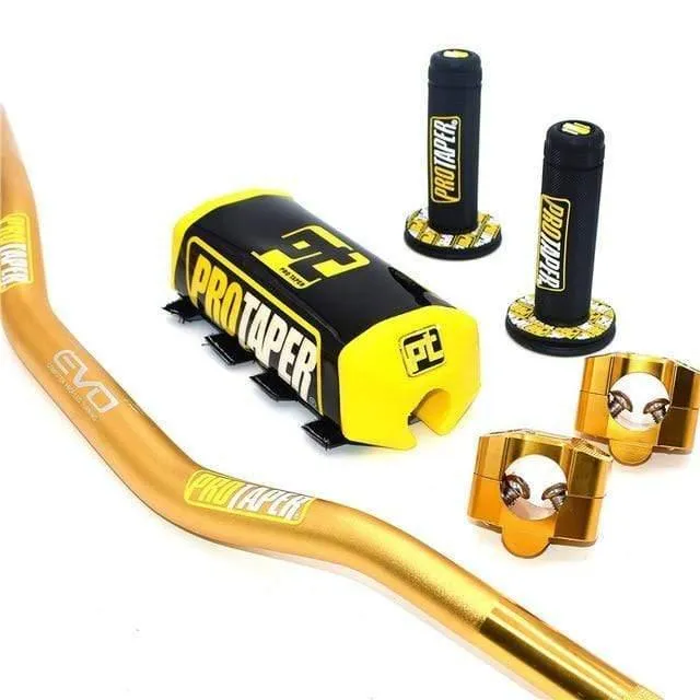 Lenker Für PRO Taper Pack Lenker 1-1 / 8 "Lenker Pads Griffe Pit Pro Racing Dirt Pit Bike Motorrad CNC 28.5mm Adapter