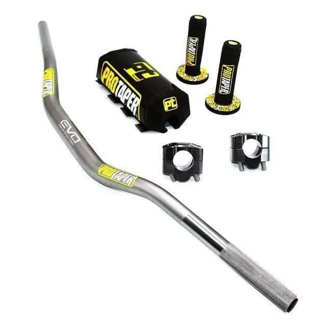 Lenker Für PRO Taper Pack Lenker 1-1 / 8 "Lenker Pads Griffe Pit Pro Racing Dirt Pit Bike Motorrad CNC 28.5mm Adapter