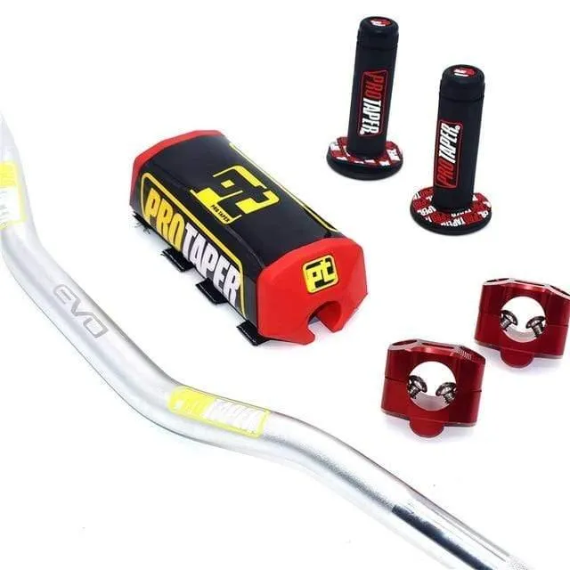 Lenker Für PRO Taper Pack Lenker 1-1 / 8 "Lenker Pads Griffe Pit Pro Racing Dirt Pit Bike Motorrad CNC 28.5mm Adapter