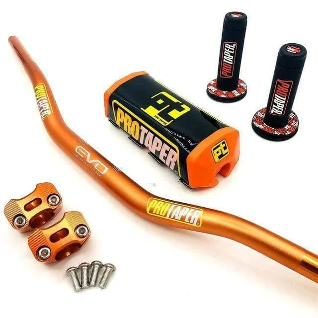 Lenker Für PRO Taper Pack Lenker 1-1 / 8 "Lenker Pads Griffe Pit Pro Racing Dirt Pit Bike Motorrad CNC 28.5mm Adapter