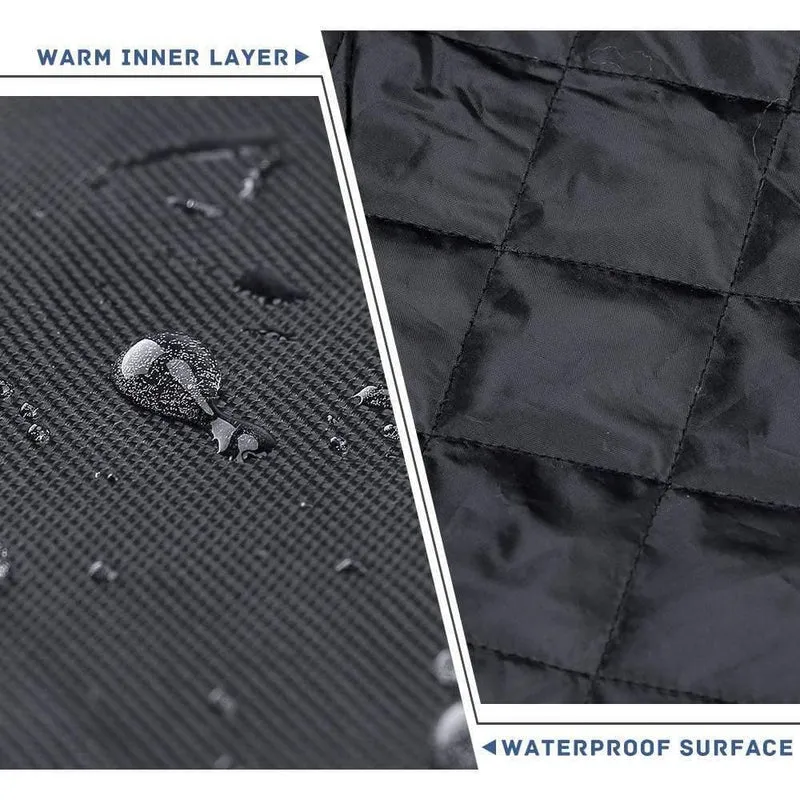 Beinschutz & Handschuhe Universal Motorrad Warme Handschuhe Regen Wind Kälteschutz Feuchtigkeit Knieschutz Winter Quilt Für TMAX 530