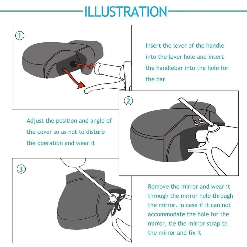 Beinschutz & Handschuhe Universal Motorrad Warme Handschuhe Regen Wind Kälteschutz Feuchtigkeit Knieschutz Winter Quilt Für TMAX 530