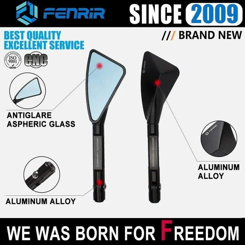 Universal Aluminium CNC Motorrad Rückspiegel für TOMOK Yamaha BMW Honda Suzuki Ducati Kawasaki KTM Hyosung benelli ATV