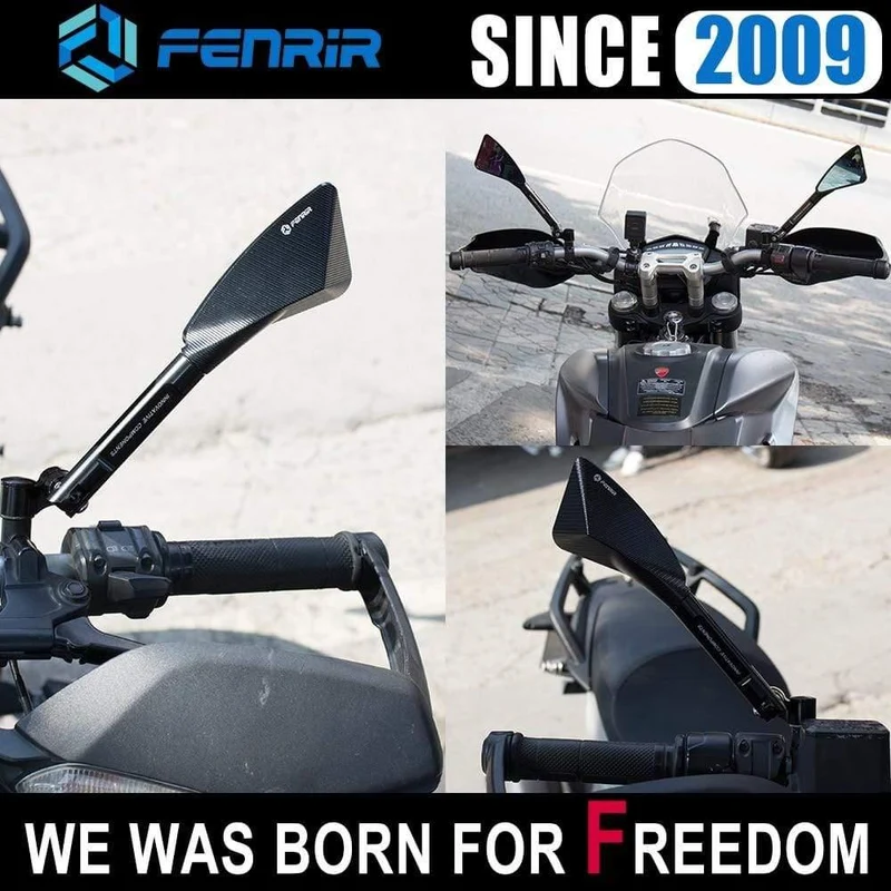 Universal Aluminium CNC Motorrad Rückspiegel für TOMOK Yamaha BMW Honda Suzuki Ducati Kawasaki KTM Hyosung benelli ATV