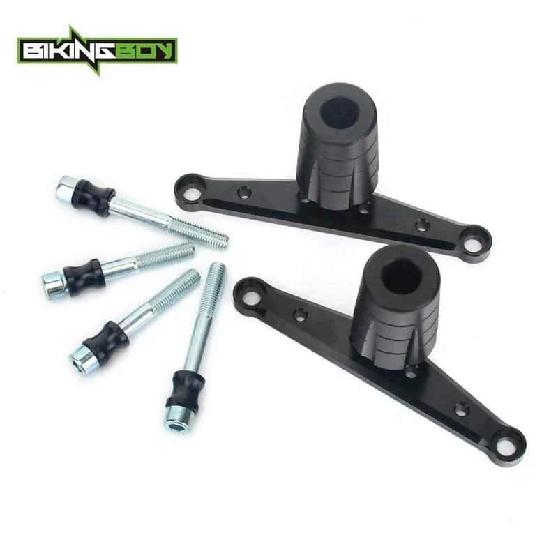 1 Set Neue Motorrad Rahmen Slider Protector Sturzpads Schutz Fit für APRILIA Tuono V4 R / ABS 2012-12-RSV4 R ABS 13-2013-