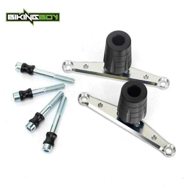 1 Set Neue Motorrad Rahmen Slider Protector Sturzpads Schutz Fit für APRILIA Tuono V4 R / ABS 2012-12-RSV4 R ABS 13-2013-