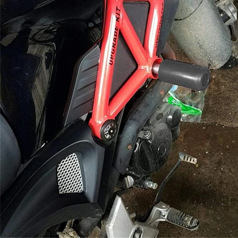 2 STÜCKE Universal Motorrad Rahmen Sliders Anti Crash Protector Für Yamaha Für Honda Slider Antikollisionsschutz Rahmen