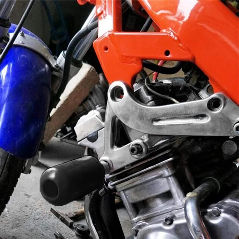 2 STÜCKE Universal Motorrad Rahmen Sliders Anti Crash Protector Für Yamaha Für Honda Slider Antikollisionsschutz Rahmen