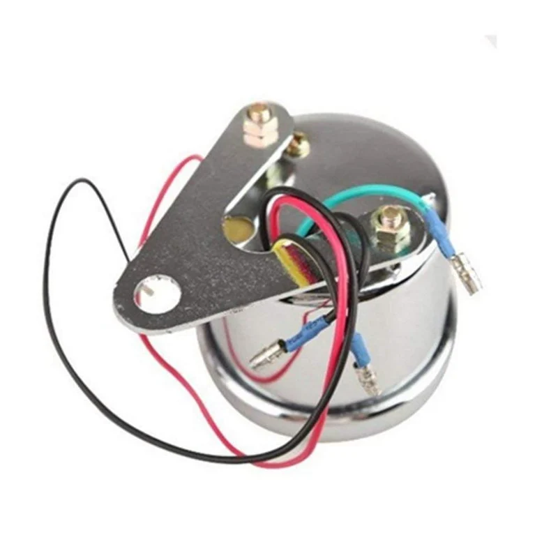 1 PC LED Hintergrundbeleuchtung Motorrad Drehzahlmesser Drehzahlmesser Drehzahlmesser 0-13000 RPM Chrom