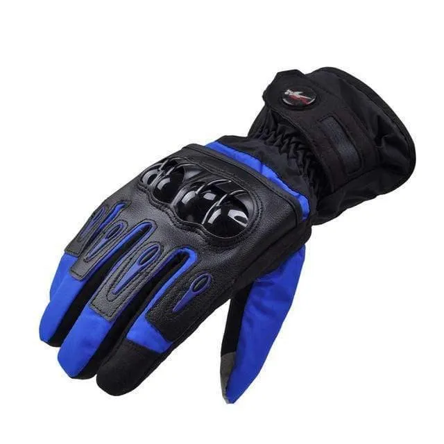 Herren Motorrad Winterhandschuhe Touchscreen Moto wasserdichte Handschuhe Damen Jungen Motorrad Frau Radfahren Schutz Tutelar Handschuh