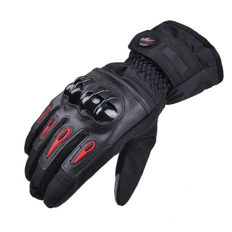 Herren Motorrad Winterhandschuhe Touchscreen Moto wasserdichte Handschuhe Damen Jungen Motorrad Frau Radfahren Schutz Tutelar Handschuh