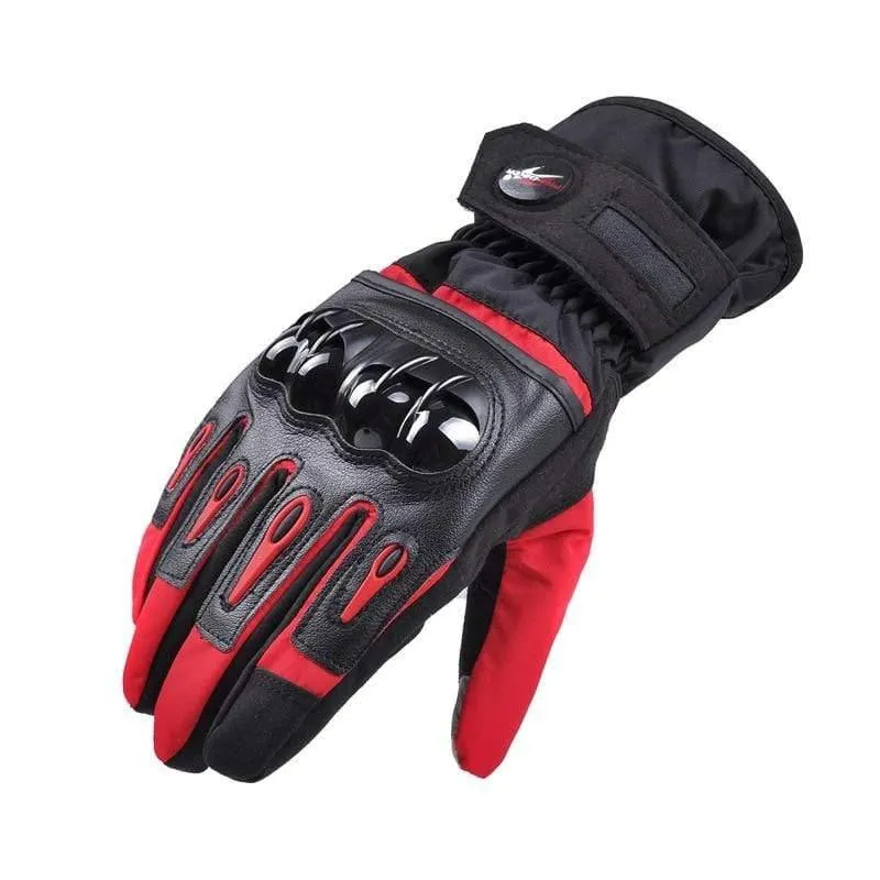 Herren Motorrad Winterhandschuhe Touchscreen Moto wasserdichte Handschuhe Damen Jungen Motorrad Frau Radfahren Schutz Tutelar Handschuh