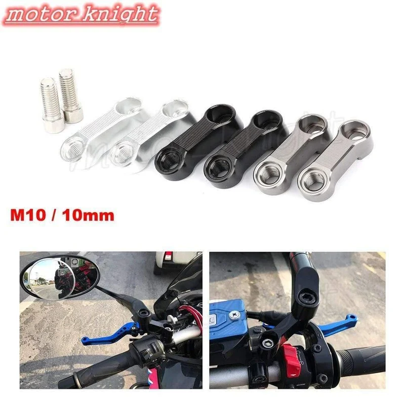 CB1000R CB600F Hornet CB600/CB900 CB1300SF CB750 CB400 Motorrad Spiegel Riser Extender Abstandshalter Verlängerungsadapter Adapter
