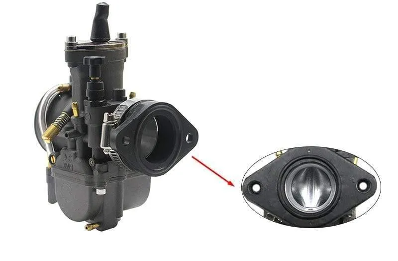 Gummi Motorrad Vergaser Adapter Einlass Ansaugrohr Dirt Bike Für MIKUNI OKO KOSO KEIHIN 28 30 32 34 PE28mm PE30mm