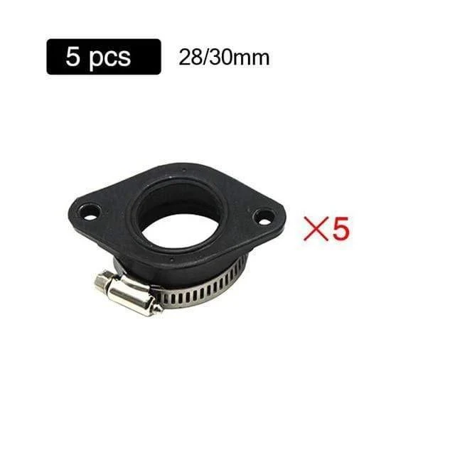 Gummi Motorrad Vergaser Adapter Einlass Ansaugrohr Dirt Bike Für MIKUNI OKO KOSO KEIHIN 28 30 32 34 PE28mm PE30mm