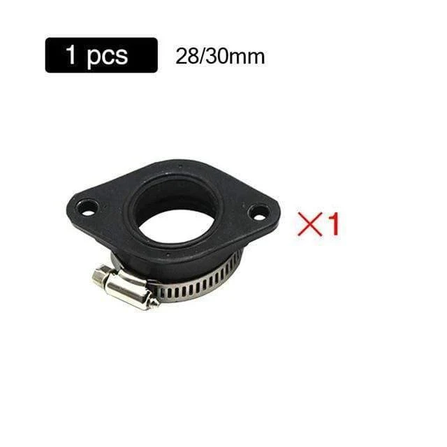Gummi Motorrad Vergaser Adapter Einlass Ansaugrohr Dirt Bike Für MIKUNI OKO KOSO KEIHIN 28 30 32 34 PE28mm PE30mm