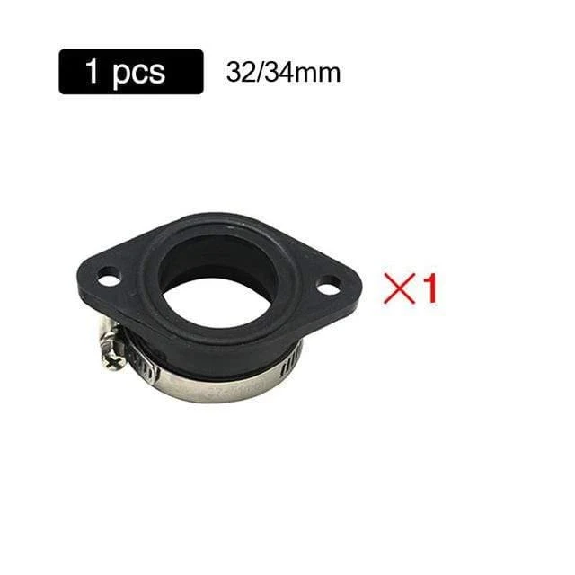 Gummi Motorrad Vergaser Adapter Einlass Ansaugrohr Dirt Bike Für MIKUNI OKO KOSO KEIHIN 28 30 32 34 PE28mm PE30mm