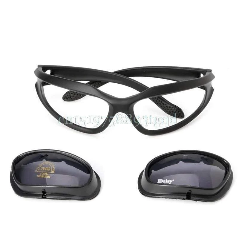 Winddicht polarisierte Motorrad Objektiv Sonnenbrille Reiten Radfahren Biker Sport Wrap für CS